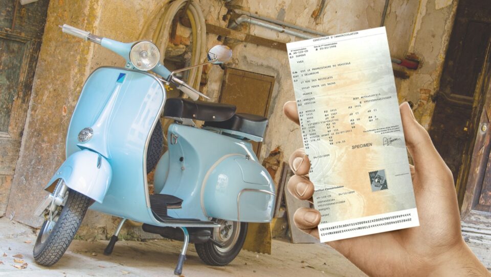 carte grise d’un scooter 50