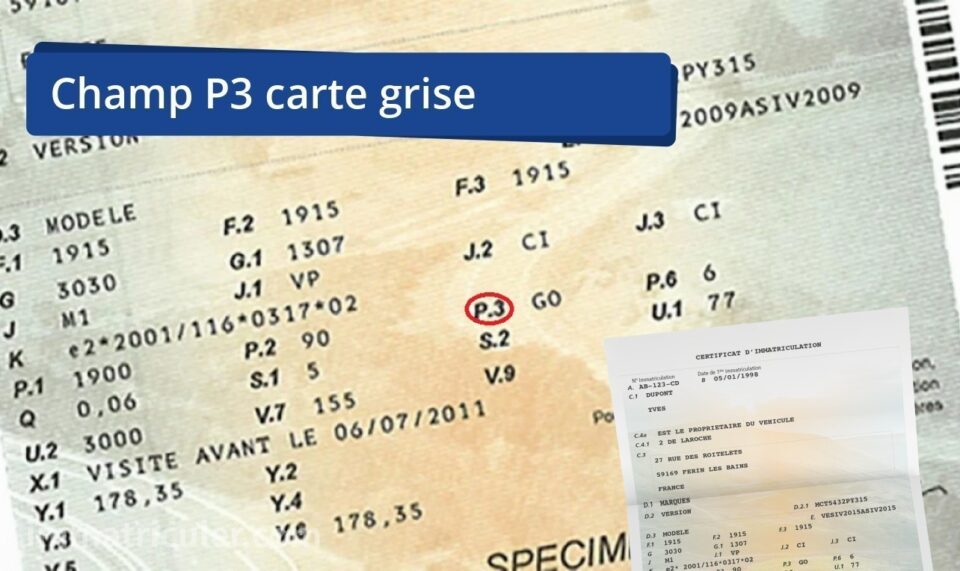 carte grise d’un véhicule d’occasion