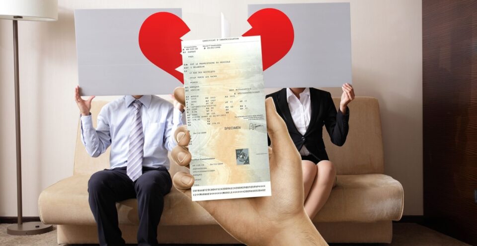 changer carte grise en cas de divorce