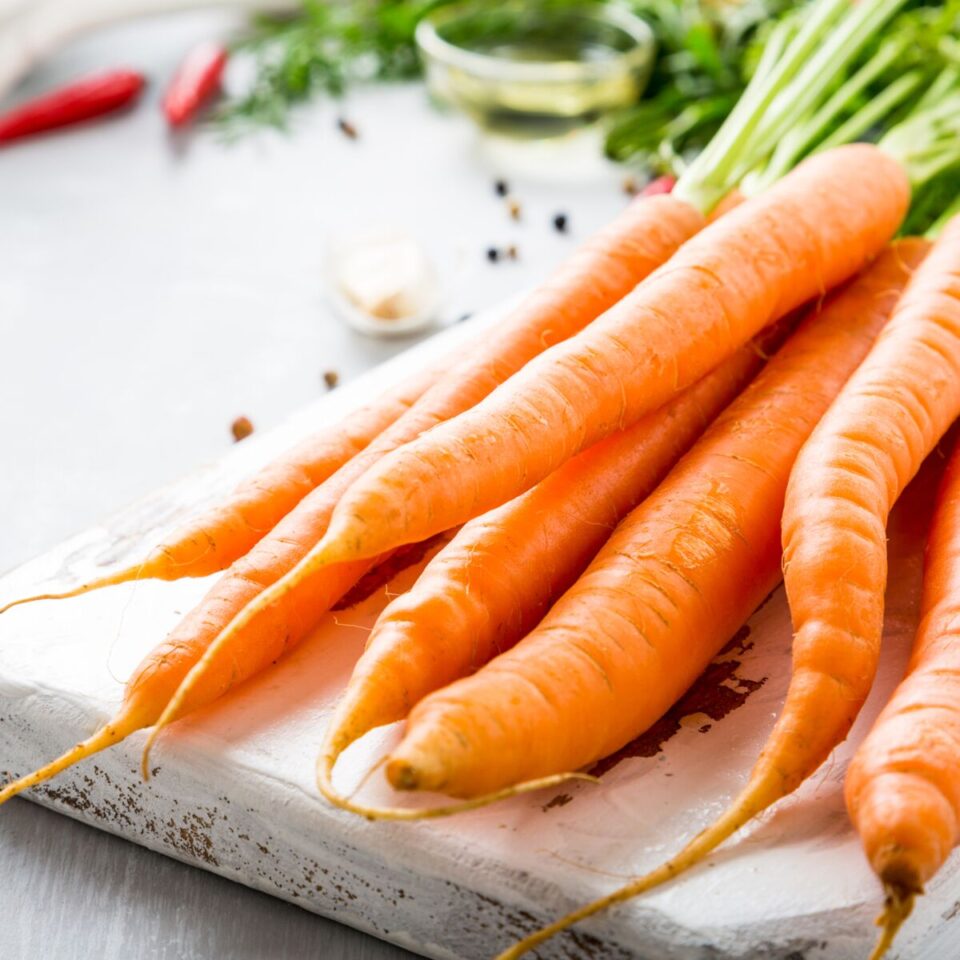 manger de la carotte