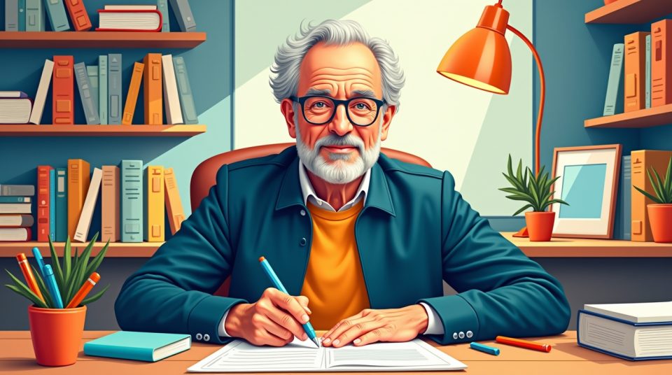 Portrait de Jacques Touzard, illustrant sa carrière professionnelle et sa biographie.