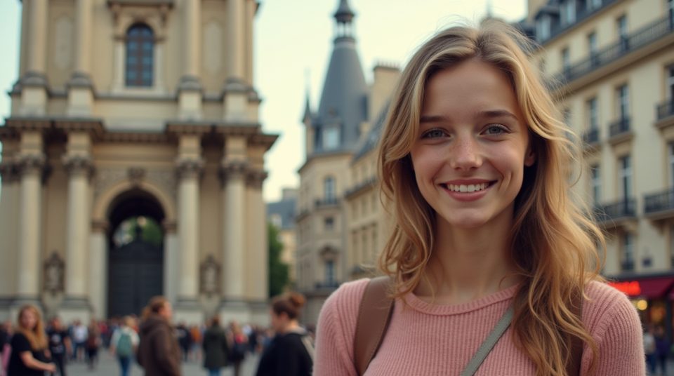 Portrait de Nelly Auteuil, évoquant sa vie et sa famille, avec une touche parisienne.