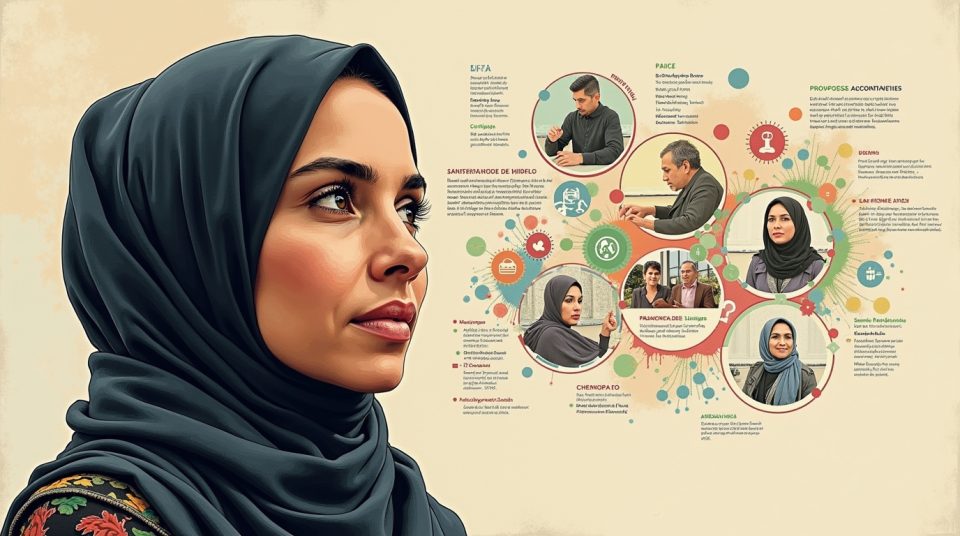 Image de Samah Karaki, illustrant sa biographie, sa carrière et son engagement.